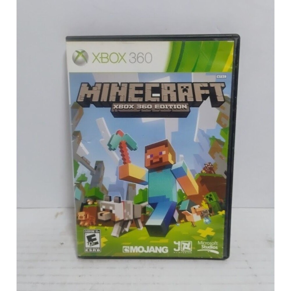 2013 MICROSOFT MOJANG MINECRAFT XBOX 360 EDITION TESTED WORKS!!!